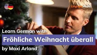 Maxi Arland  Fröhliche Weihnacht überall Lyrics  Liedtext English amp German [upl. by Oicnedif]