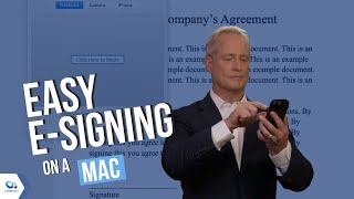 How to digitally sign a document on a Mac computer  Kurt the CyberGuy [upl. by Aissilem]