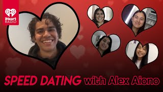 Alex Aiono Speed Dates With 4 Lucky Fans  Speed Dating [upl. by Wons]