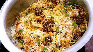 Easy amp Best Mutton Biryani  Mutton Biryani  Bakra Eid Special Muslim Style Mutton Biryani Recipe [upl. by Airretal]