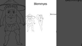 Blemmyes  l 10 ตำนานปีศาจและสัตว์ประหลาด ที่น่ากลัวที่สุด EP2 l shorts วาดรูป เรื่องเล่า [upl. by Raybin]