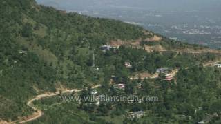 Beautiful view of McLeod Ganj from Hotel Norbu House [upl. by Yllas]