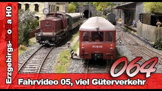 Folge 064  Fahrvideo 05 viel Güterverkehr und ein VT 209 DeutschGerman [upl. by Scevour]