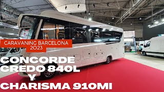 Caravaning Barcelona 2023  Concorde  Concorde Credo 840L  Concorde Charisma 910MI motorhomes [upl. by Ened768]