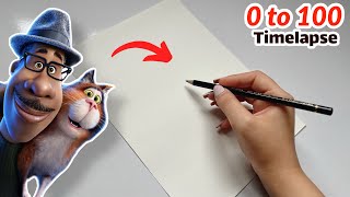 Master Drawing SOUL Movie Characters in Just 3 Minutes a Day [upl. by Trotter]