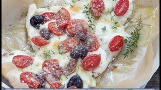 PETTO DI POLLO ALLA PIZZAIOLA al forno Ricetta facile e veloce  Chiarapassion [upl. by Yug]