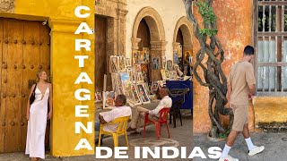 CARTAGENA COLOMBIA VLOG  Exploring the Old City Getsemani amp The Rosario Islands [upl. by Neirad]