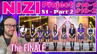 NIZI PROJECT part 2 101 102 reaction  NiziU in the making [upl. by Yt]