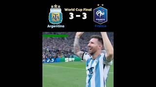 Argentina vs France 🔥 world cup final [upl. by Ayatnwahs]