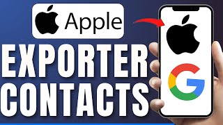 Comment Exporter Les Contacts Dun iPhone Vers Gmail  FACILE [upl. by Lladnew862]