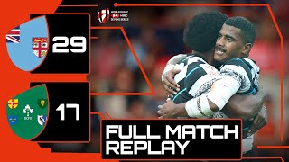 Fiji went BACK TO BACK in France  2022 Toulouse World Rugby Sevens Series Final [upl. by Inohs]