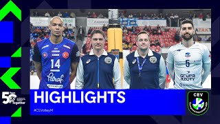 Grupa Azoty KĘDZIERZYNKOŹLE vs Halkbank ANKARA  Match Highlights [upl. by Gorga]