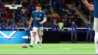 England Premier League Round 9 Everton Vs Fulham [upl. by Oicor202]