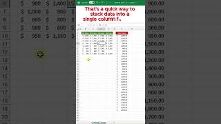 Excel Tricks Combine Columns in seconds [upl. by Manoop]