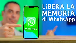 LIBERA LA MEMORIA di WhatsApp dal tuo iPhone [upl. by Stacey]