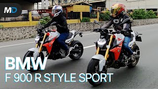 2020 BMW F 900 R Style Sport Review  Beyond the Ride [upl. by Garibold]