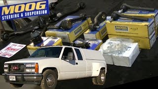 91 GMC C3500 Dually Tie Rod Ends Idler amp Pitman Arms Ball Joints amp Lowering Springs [upl. by Kan]