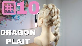 DRAGON PLAITING OR VIKING PLAIT [upl. by Annid]