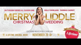 Kelly Rowland Sings quotWe Need A Little Christmasquot for Lifetimes Merry Liddle Christmas Wedding [upl. by Anircam]