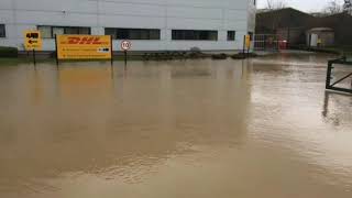 River Erewash flooding Feb 2020 [upl. by Dennis]