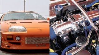 The Orange 1994 Toyota Supra  The Fast and the Furious [upl. by Kcolttam]