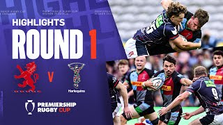 London Scottish v Harlequins  HIGHLIGHTS  Hayden Hyde Shines  Premiership Cup 202425 [upl. by Stauffer]