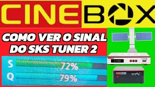 CINEB0X COMO VER SINAL SKS TUNER 2 [upl. by Ak113]