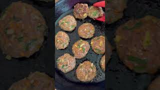 💥HOMEMADE RISSOLES💥sizzling yummy rissoles satisfying shorts helenlifeinaustralia [upl. by Philipson]