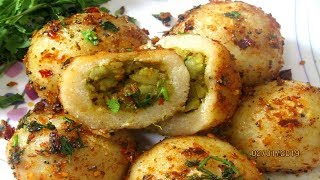 सूजी का बिना तेल का इतना टेस्टी चटपटा नाश्ता कि खाके होश उड़ जायेंगे Suji Stuffed Balls  Rava Balls [upl. by Corotto]