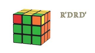 Rubiks Cube  orienting the yellow corners [upl. by Pettit]