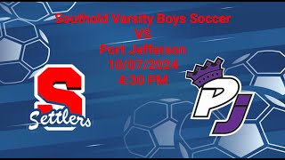 Southold Boys Varsity Soccer VS Port Jefferson [upl. by Goddart]