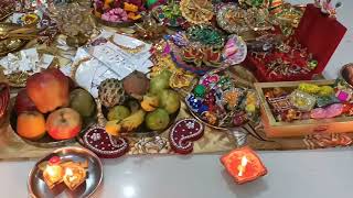 DEEPAWALI HATARI DARSHAN AT HOME🙏🙏 [upl. by Almeda]