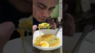 Chicken soup sotanghon with veggies and eggCavite Philippines [upl. by Scoville]