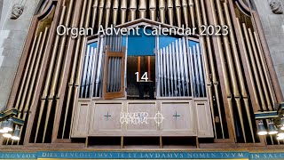 Bradford Cathedral  Organ Advent Calendar Day 14 [upl. by Ellerd863]