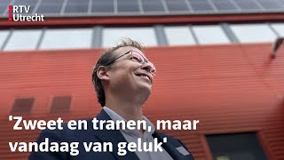 Feestelijke opening van eerste Utrechtse energiehub met tranen van geluk  RTV Utrecht [upl. by Aneloj976]