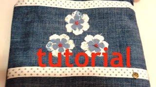 POCHETTE TUTORIAL  cucito creativo [upl. by Annawd688]