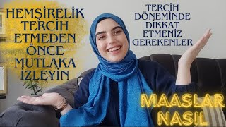 TERCİH DÖNEMİNDE DİKKAT ETMENİZ GEREKENLER❗ MEZUNA KALMAK 🤔 HEMŞİRELİK OKUMAK👩‍⚕️ MAAŞLAR ZOR MU [upl. by Tsnre520]