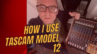 Tascam Model 12 record mixdown Album Vlog dawlessmusic homerecording tascamofficial [upl. by Alber504]