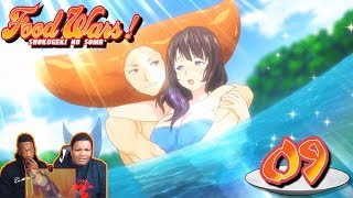 WHICH DISH IS BETTER Food Wars Shokugeki No Soma  Episode 9  Reaction [upl. by Saire]