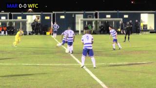 Margate vs Wealdstone FC 150414 [upl. by Leiram493]