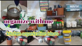 Kitchen organization ideas  Simplify your space  organize with me ShaguftaHomeDiaries [upl. by Moclam]