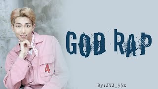 RM  God Rap HanRomEng Lyrics [upl. by Itsyrc]