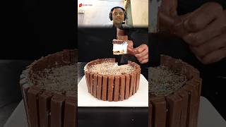 Kit kat cake reaction shorts tiktok reaction kitkat [upl. by Ylrehc]