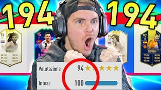 L HO FATTO SUBITO 194 con le ICON PRIME MOMENTS 194 FUT DRAFT CHALLENGE FIFA 19 [upl. by Ceevah]