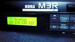 Korg M3R  The M1s super little brother [upl. by Brandon]