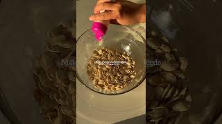 Roasted Pumpkin Seeds Recipe [upl. by Annerb]