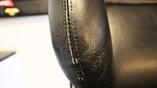 Repairing Worn Damaged Leather Car Seats [upl. by Erdna]