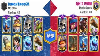 LOG BAIT VS HOG EQ clashroyale gameplay [upl. by Keldah]