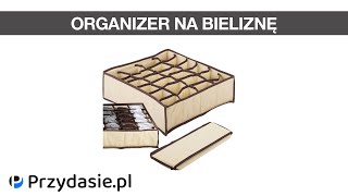 Organizer na bieliznę skarpetki wkład szuflady 24 6861 PrzydaSiePL [upl. by Edin]