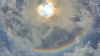 Whats that ring around the sun Sun halo [upl. by Santini]